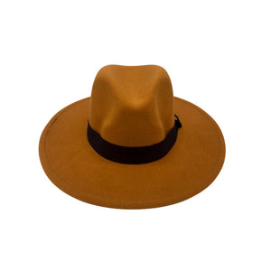 Standard Brim Fedora (Camel)