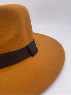 Standard Brim Fedora (Camel)