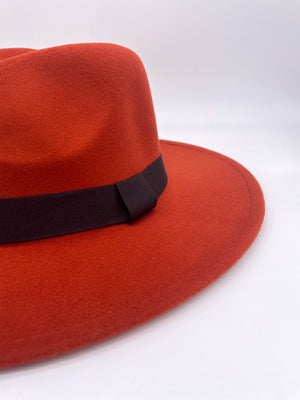 Standard Brim Fedora (Rust)